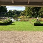 image of statues and lochan