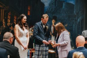 Mum Forfar pours whisky